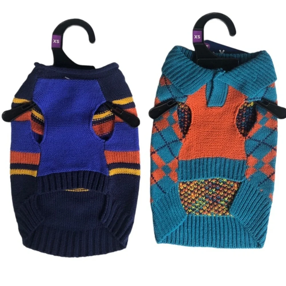 Bundle 2 NWT dog Sweaters XS